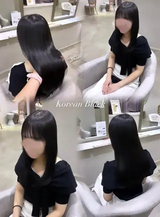 セミロング カラー La  Blanche所属・🩰大宮/艶カラー uta🩰のヘアスタイル