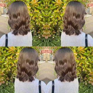 ミディアム 髪質改善カラー/店長 宮内秀峰のヘアスタイル