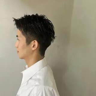 メンズ アキト/ メンズ/透明感暗髪のヘアスタイル
