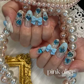 ネイル nail salon Pink Aliceのネイルデザイン
