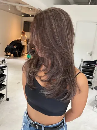 レイヤーカット 早崎太生のヘアスタイル