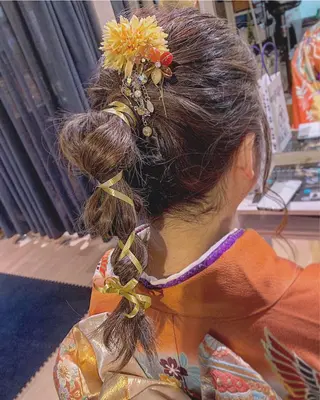 ヘアアレンジ #3/M所属・【サンバイエム】 公式のエステ・リラクイメージ