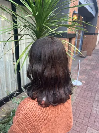 ミディアム カラー 髙橋 秀果のヘアスタイル