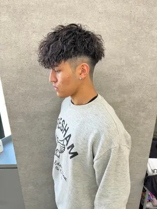 メンズ パーマ ⚡️渋谷⚡️ メンズパーマ⚡️のヘアスタイル