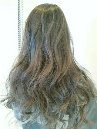 ロング カラー 髪質改善/ハイライト 小林秀樹のヘアスタイル