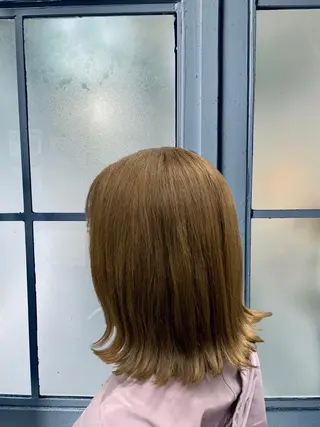 ミディアム カラー 髪質改善shoma mikiのヘアスタイル