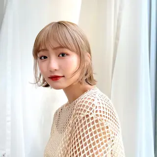 ショート カラー パーマ ヘアアレンジ レイヤーカット/ボブ /縮毛矯正✨大輝のヘアスタイル