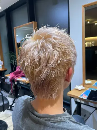 ショート メンズ PINO所属・髙橋 真香のヘアスタイル