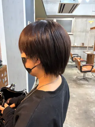 ショート Trip 香椎所属・Yukino/ 透明カラーのヘアスタイル