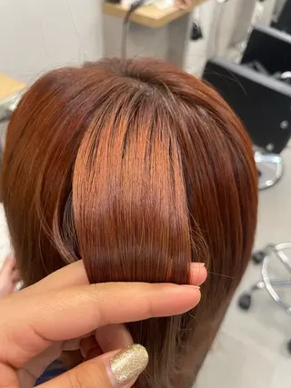 カラー THE BARBER 日本橋高島屋S.C.所属・山﨑 なみのヘアスタイル