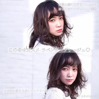 ミディアム カラー 髪質改善/艶髪 🫧高橋湧也のヘアスタイル