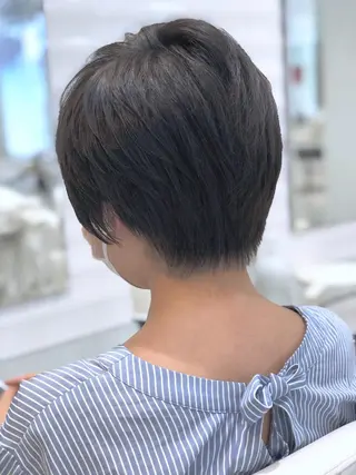 ショート GLADGE池袋所属・レイヤーカット ショート/宮本洋介のヘアスタイル