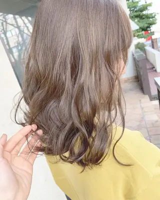 ミディアム カラー flocci🌙 フロクシのヘアスタイル