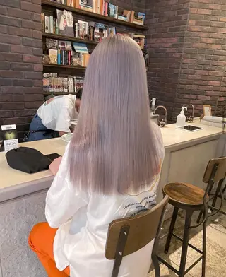 ロング カラー ハイトーン/ 艶カラー🫧竹村柾則のヘアスタイル