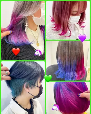 ミディアム カラー EMANON新宿東口所属・新宿駅近♡個室 ♡関口三都季🌜のヘアスタイル