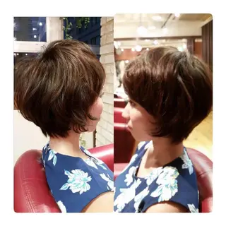 ショート 💎✨艶髪美髪✨💎 Alushe心斎橋店のヘアスタイル