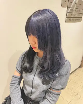 ミディアム カラー ヘアアレンジ ⛄️カトウ ケイゴ⛄️のヘアスタイル