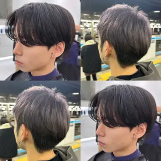 ショート カラー メンズ 🍊暖色/ボブヘア chihiro🌼ོのヘアスタイル