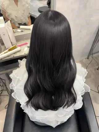 ロング GiseL 梅田【ジゼル】所属・透明感カラー × ハイトーン さきのヘアスタイル