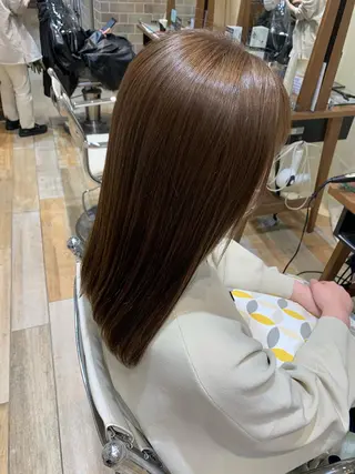 ロング 須藤 向日葵のヘアスタイル