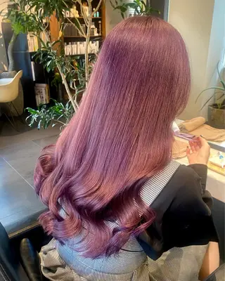 ロング カラー 💗ガーリーヘア🎀 saki💗のヘアスタイル