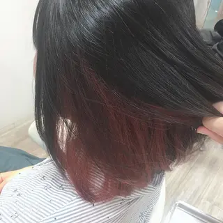 ミディアム カラー NATSUKI💟 EARTH二俣川のヘアスタイル