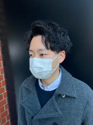 メンズ 柏メンズパーマ特化 蛯谷 晃裕のヘアスタイル