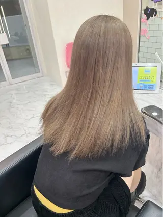 セミロング カラー ハイトーン/韓国風 🤍Nacchi🐈のマツエク・マツパデザイン