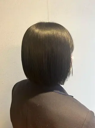 ミディアム 南 妃那のヘアスタイル