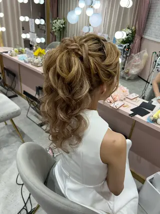 ヘアアレンジ lien natsukiのヘアスタイル