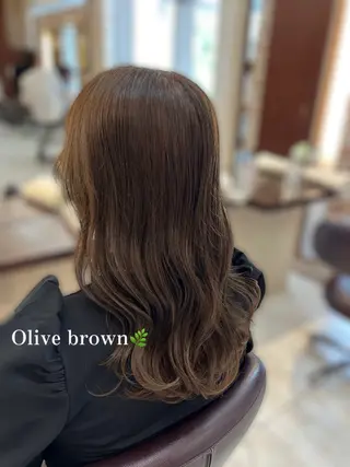 ミディアム 🧸HARUNA 艶髪✨透明感🫧のヘアスタイル