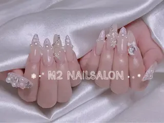 ネイル 長さだし専門店 M2　rikaのネイルデザイン