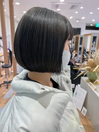 ショート カラー 韓国風デザイン 💐MIZUKI💐のヘアスタイル