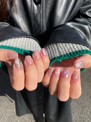 ネイル 草加ニュアンスネイル 🌚hersのネイルデザイン