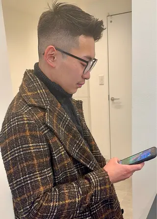 パーマ メンズ ima所属・メンズ大歓迎！ ima代表ニヘイのヘアスタイル