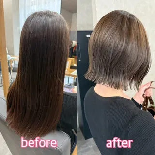 ミディアム 似合わせボブ🎀🫧 千葉 優希のヘアスタイル