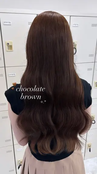ロング Hina🎀♡ 暖色/縮毛のヘアスタイル