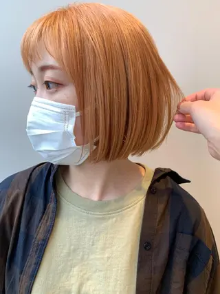ショート カラー SALOWIN原宿iori B１階所属・🫧美髪育成美容師 WASHIZU🫧のヘアスタイル