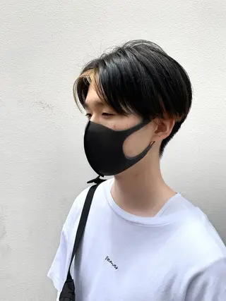 ショート カラー ヘアアレンジ メンズ 〽️magico/ ウルフDaiki〽️のヘアスタイル