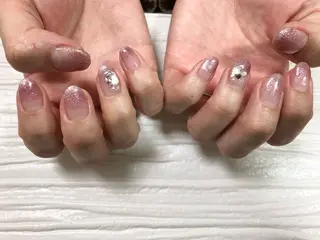 ネイル 自爪育成ネイルケア Lena  nailのネイルデザイン
