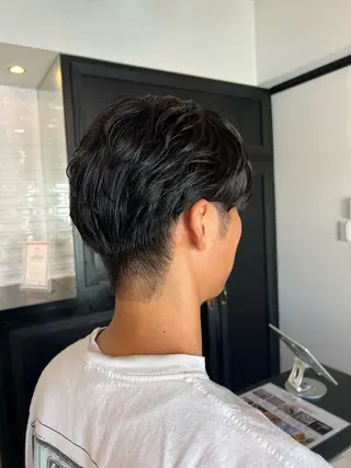 パーマ メンズ VISEO ／ Suzuのヘアスタイル