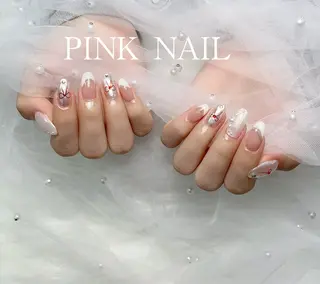 ネイル pink nailのネイルデザイン
