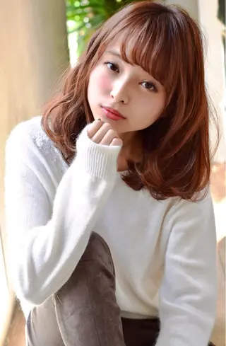 ミディアム カラー パーマ ヘアアレンジ Londideal 高橋ヒロシのヘアスタイル