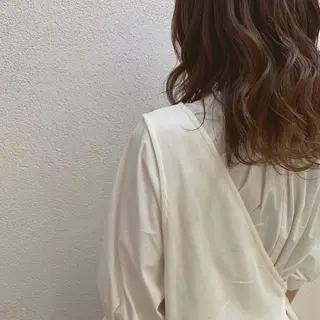 セミロング カラー ayano /トレンドヘアのヘアスタイル