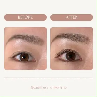 マツエク・マツパ C.Nail&EYE chiharuのマツエク・マツパデザイン