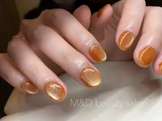 ネイル M&D Beauty Salon 銀座店所属・M&D銀座 AYAのネイルデザイン