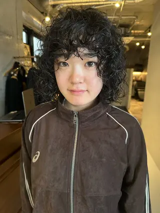 ショート パーマ 斎藤祐樹 /レイヤー/パーマのヘアスタイル