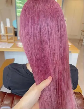ロング エクシア ニシキタのヘアスタイル
