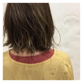 ショート カラー ヘアアレンジ 福壽 優奈のヘアスタイル