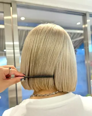 ショート 高円寺/艶カラー/ レイヤーカットのヘアスタイル